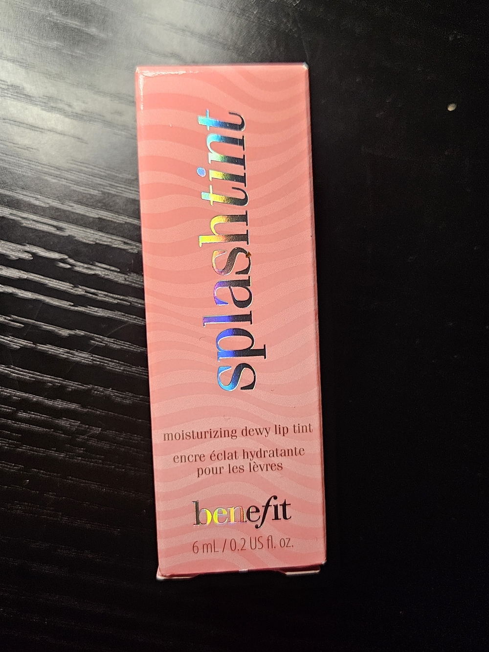 Benefit Cosmetics SPLASHTINT Moisturizing Lip Tint 07 tutti frutti FULL SIZE NWB